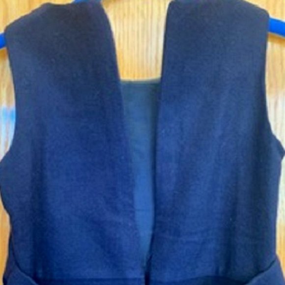 Girls' David Charles Wool Blend Sleeveless Black Dress Embroidered Sz: 3T - Picture 5 of 8